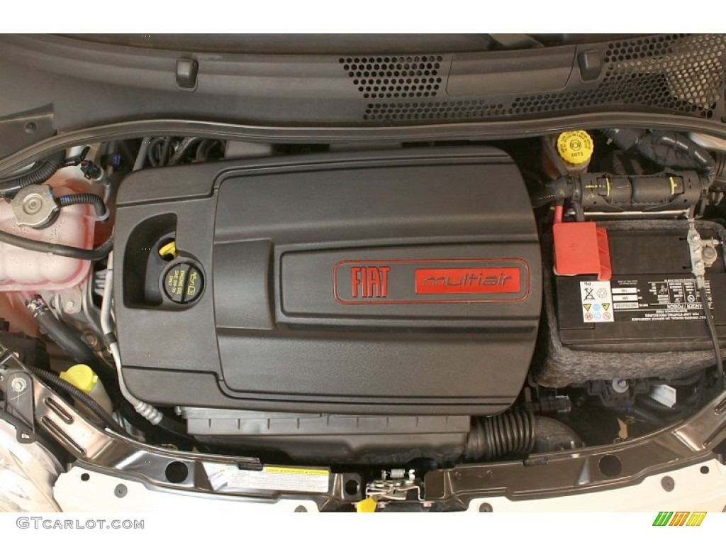 2012 Fiat 500 Sport 1.4 Liter SOHC 16-Valve MultiAir 4 Cylinder Engine Photo #76317549