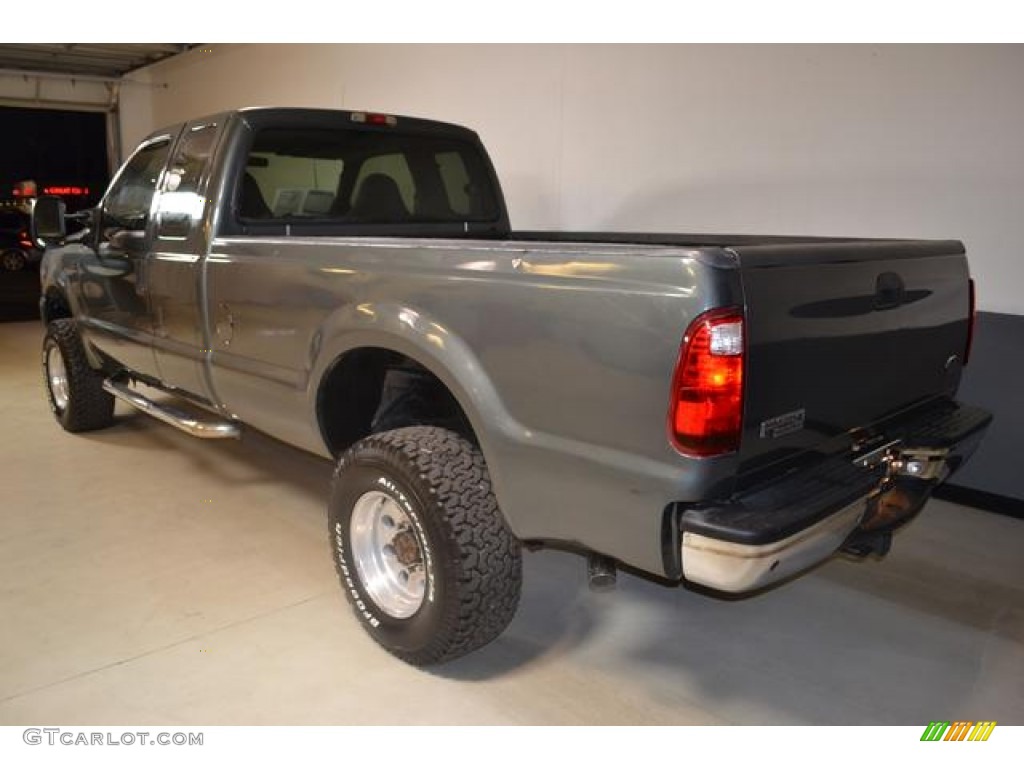2006 F250 Super Duty XLT SuperCab 4x4 - Dark Shadow Gray Metallic / Medium Flint photo #9