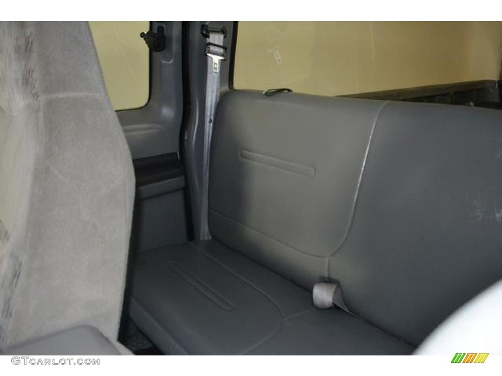 2006 F250 Super Duty XLT SuperCab 4x4 - Dark Shadow Gray Metallic / Medium Flint photo #15