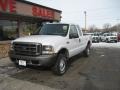 2004 Oxford White Ford F250 Super Duty XL SuperCab 4x4  photo #1