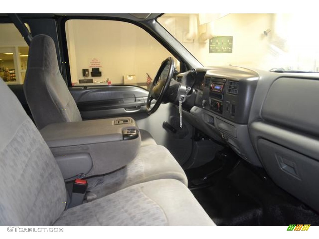 2006 F250 Super Duty XLT SuperCab 4x4 - Dark Shadow Gray Metallic / Medium Flint photo #23