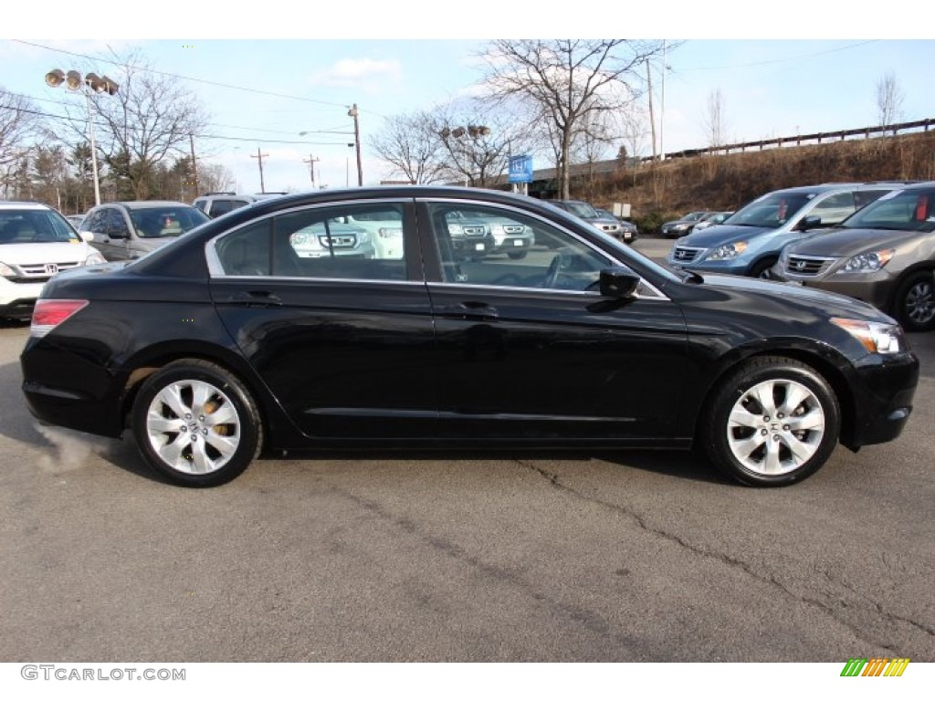 Crystal Black Pearl 2010 Honda Accord EX Sedan Exterior Photo #76318486