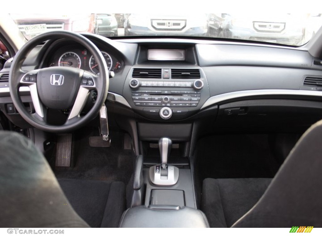 2010 Honda Accord EX Sedan Black Dashboard Photo #76318642