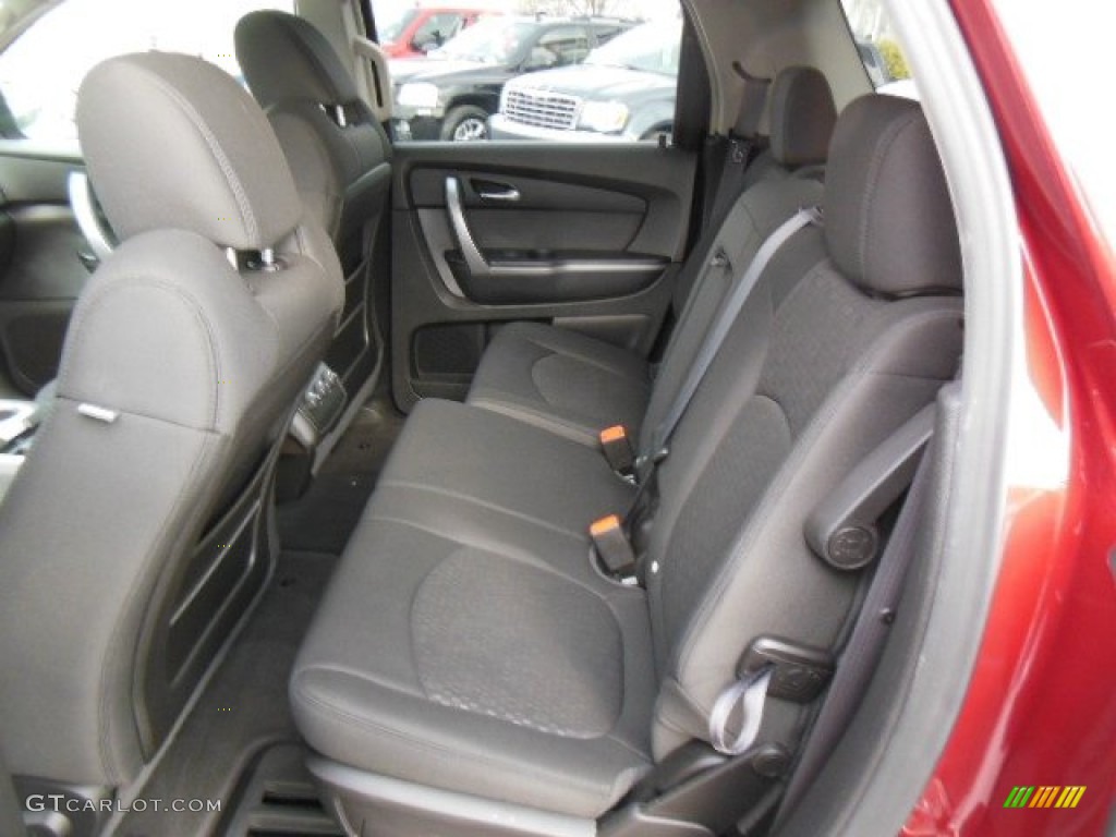 Ebony Interior 2008 GMC Acadia SLE AWD Photo #76318899