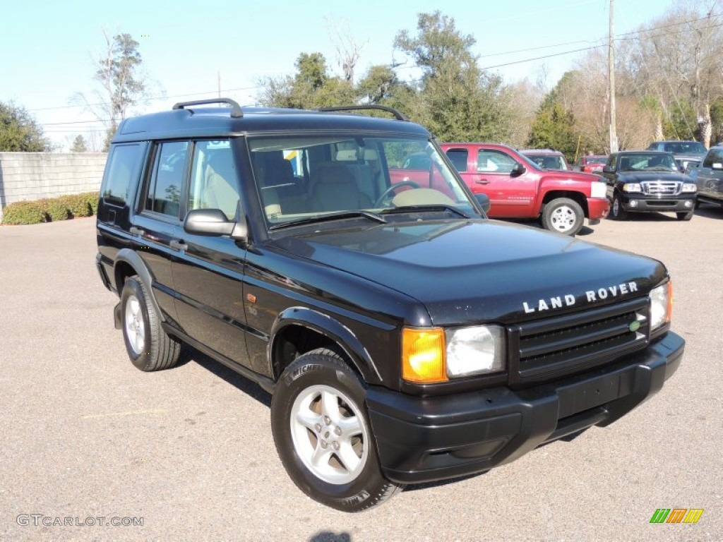 2001 Discovery II SD - Java Black / Bahama Beige photo #1