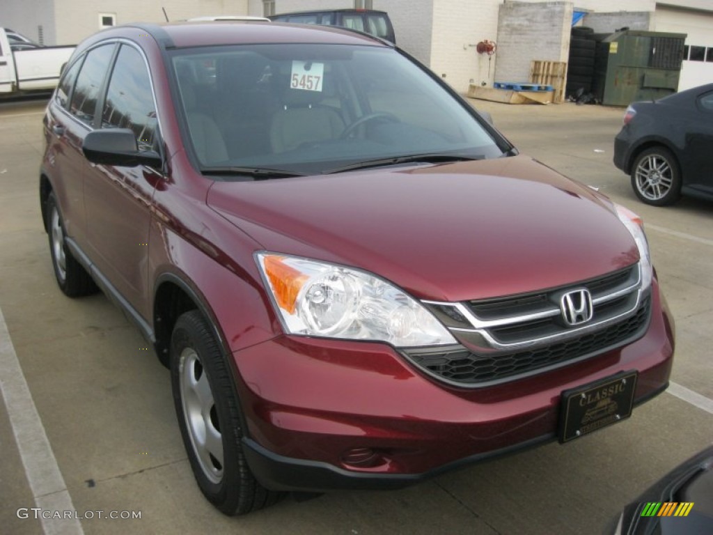 2011 CR-V LX - Tango Red Pearl / Gray photo #2