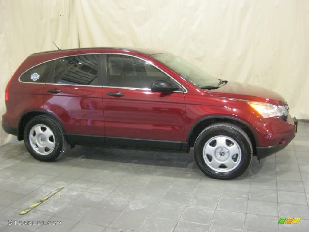 2011 CR-V LX - Tango Red Pearl / Gray photo #10