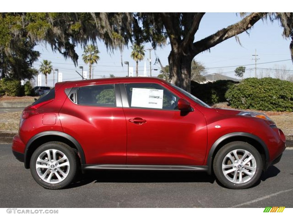 Cayenne Red 2013 Nissan Juke S Exterior Photo #76320308