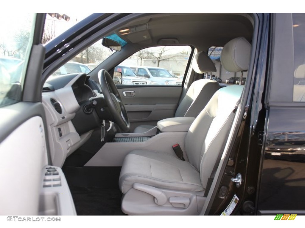 Gray Interior 2011 Honda Pilot LX 4WD Photo #76320577