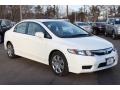 Taffeta White - Civic LX Sedan Photo No. 3