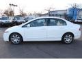 Taffeta White - Civic LX Sedan Photo No. 8