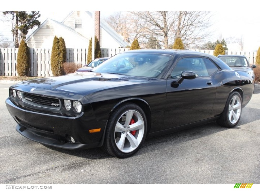 Brilliant Black Crystal Pearl 2010 Dodge Challenger SRT8 Exterior Photo #76322497