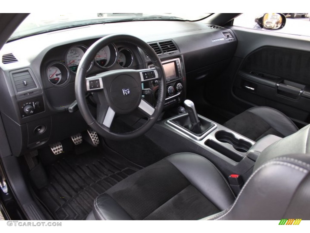 Dark Slate Gray Interior 2010 Dodge Challenger SRT8 Photo #76322543