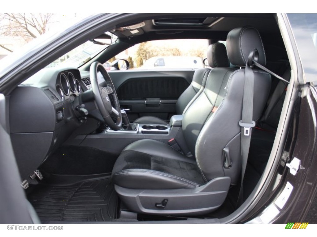 Dark Slate Gray Interior 2010 Dodge Challenger SRT8 Photo #76322558