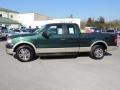 2008 Forest Green Metallic Ford F150 Lariat SuperCab  photo #2