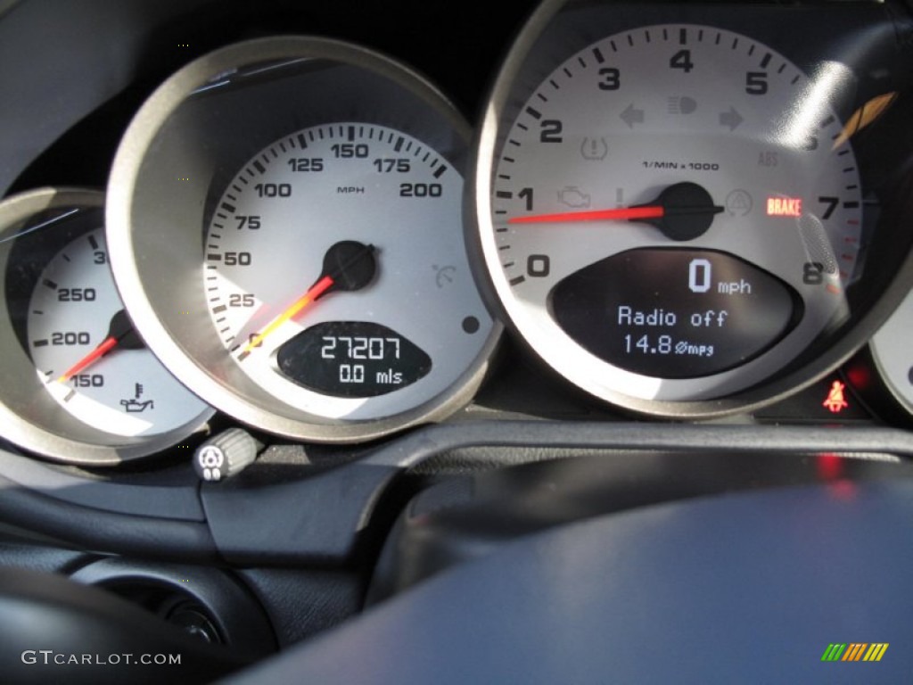 2006 Porsche 911 Carrera 4S Cabriolet Gauges Photo #76323188