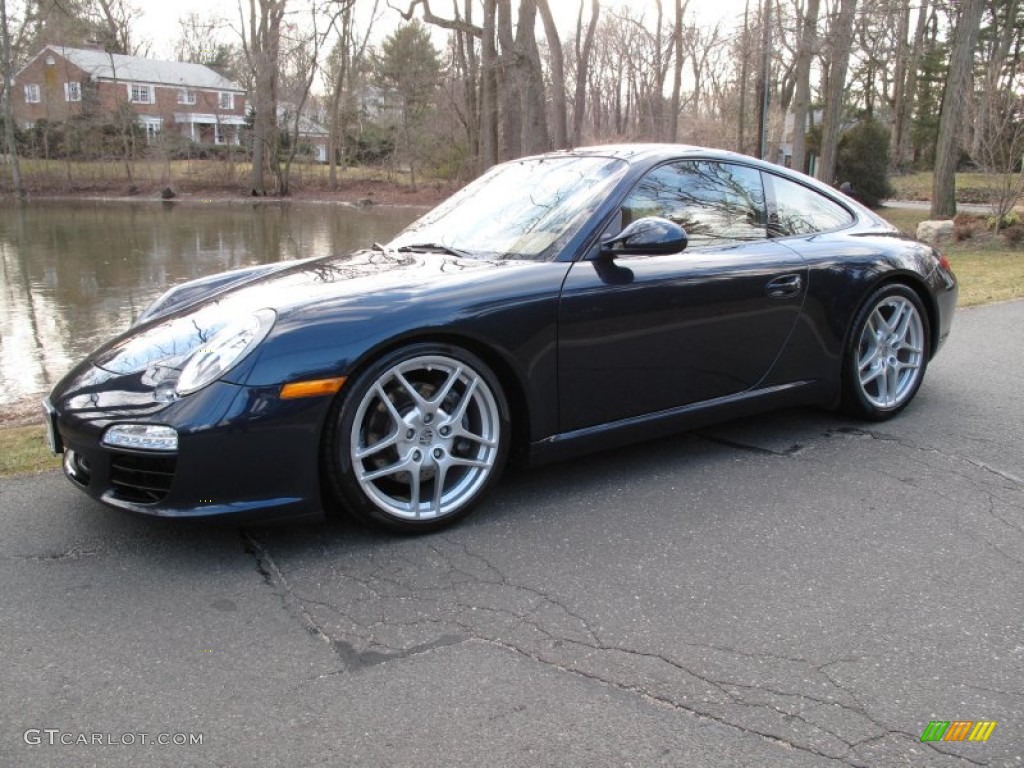 Dark Blue Metallic Porsche 911