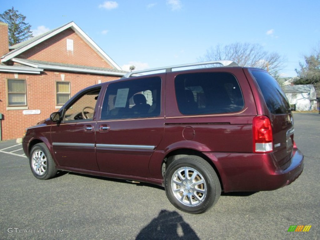 Dark Garnet Metallic 2006 Buick Terraza CXL Exterior Photo #76323753