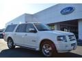White Sand Tri Coat Metallic 2007 Ford Expedition EL Limited 4x4