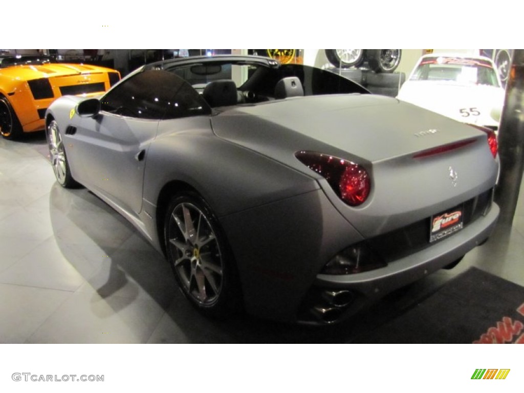 2011 California  - Grigio Titanio Matte (Matte Grey Metallic) / Nero photo #7