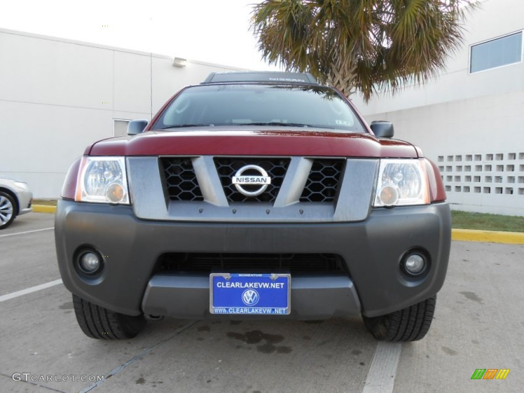 2005 Xterra SE - Red Brawn Pearl / Steel/Graphite photo #2
