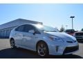 2013 Blizzard White Pearl Toyota Prius Three Hybrid  photo #7