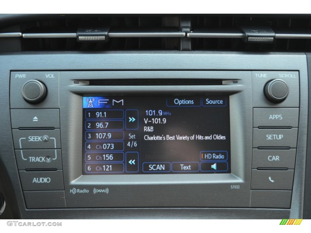 2013 Toyota Prius Three Hybrid Audio System Photo #76325684