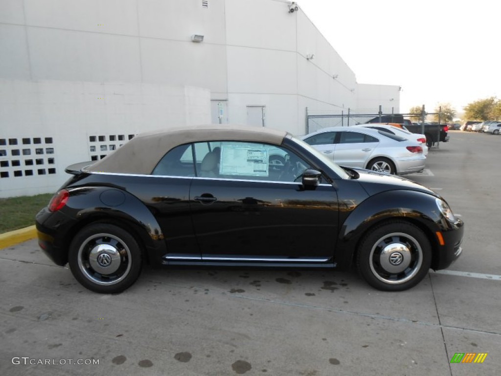 Black 2013 Volkswagen Beetle 2.5L Convertible Exterior Photo #76326209