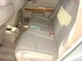 2007 Lexus RX Ivory Interior Rear Seat Photo