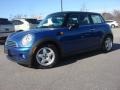 2008 Lightning Blue Metallic Mini Cooper Hardtop  photo #2