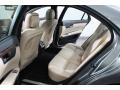 2007 Mercedes-Benz S Beige/Black Interior Rear Seat Photo