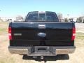 2008 Black Ford F150 Lariat SuperCrew 4x4  photo #3