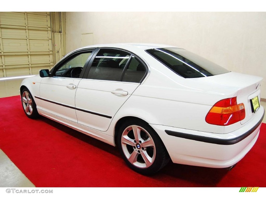 2005 3 Series 330i Sedan - Alpine White / Grey photo #4