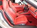 Carrera Red Natural Leather Front Seat Photo for 2013 Porsche Boxster #76329512