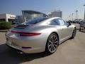 2013 Platinum Silver Metallic Porsche 911 Carrera 4S Coupe  photo #6