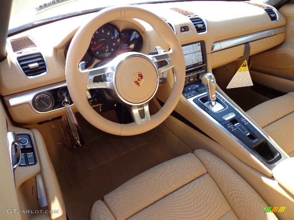 Luxor Beige Interior 2013 Porsche Boxster Standard Boxster Model Photo #76329874