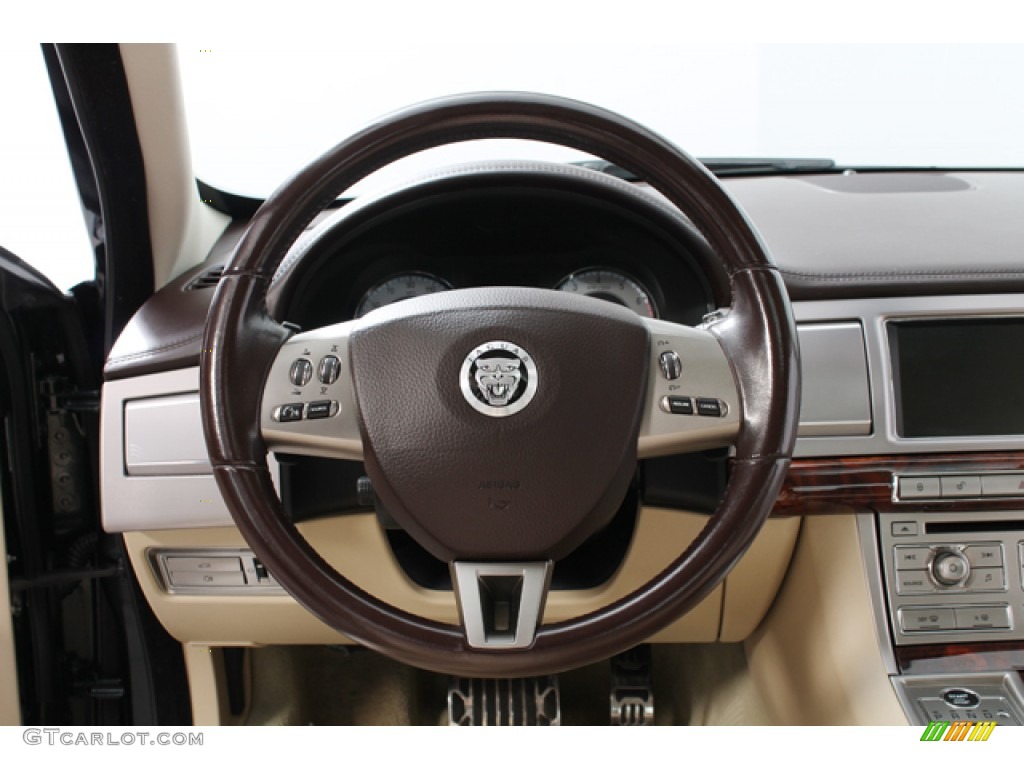 2009 Jaguar XF Premium Luxury Steering Wheel Photos