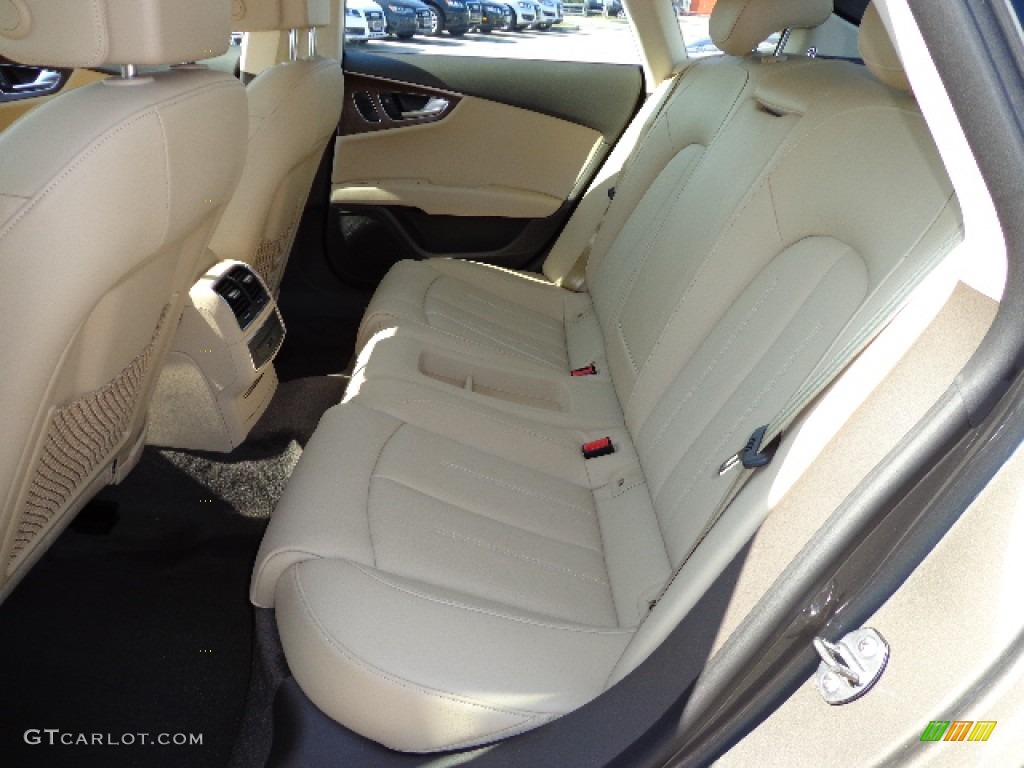 Velvet Beige Interior 2013 Audi A7 3.0T quattro Premium Plus Photo #76329983