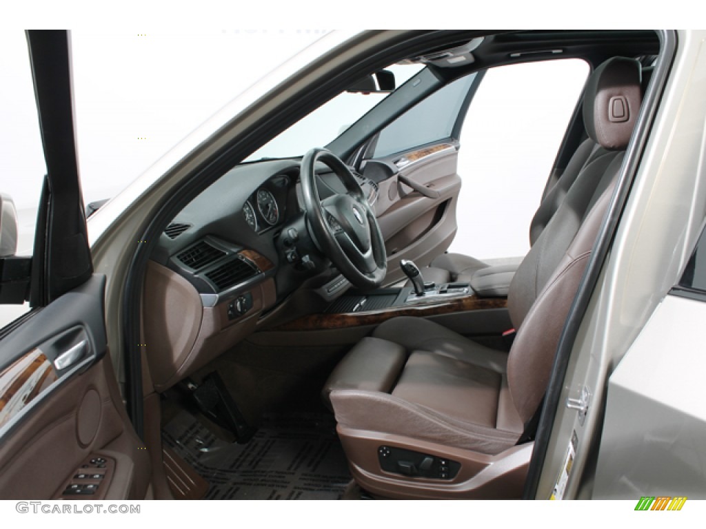 2010 BMW X5 xDrive30i Tobacco Door Panel Photo #76330244