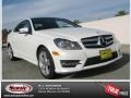 Diamond White Metallic - C 250 Coupe Photo No. 1