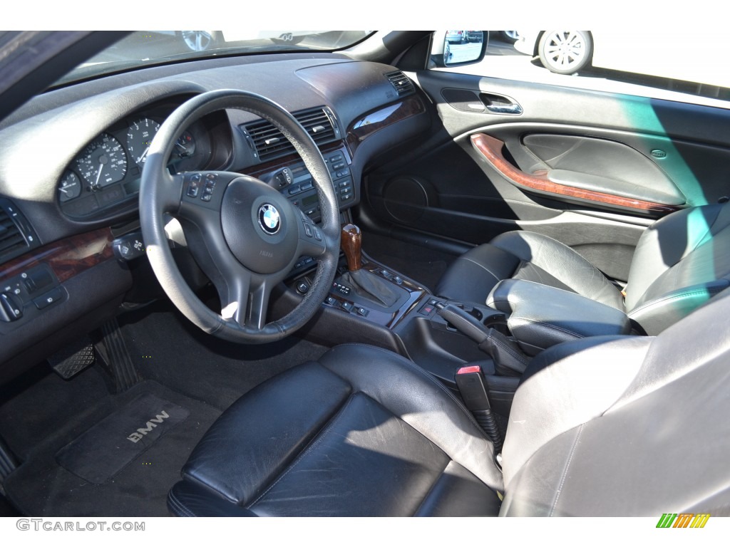 2006 3 Series 325i Convertible - Jet Black / Black photo #4