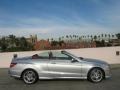 Iridium Silver Metallic 2013 Mercedes-Benz E 550 Cabriolet Exterior