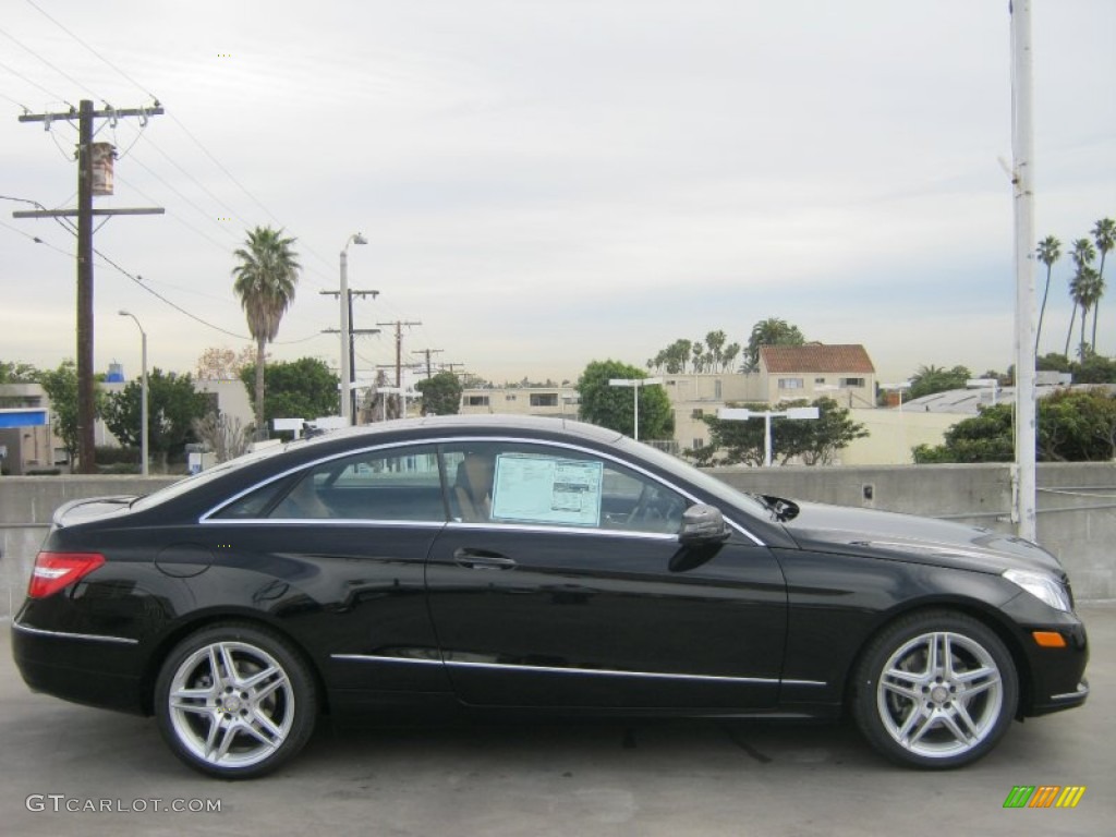Black 2013 Mercedes-Benz E 350 Coupe Exterior Photo #76331756
