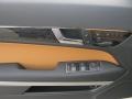 Natural Beige/Black 2013 Mercedes-Benz E 350 Coupe Door Panel