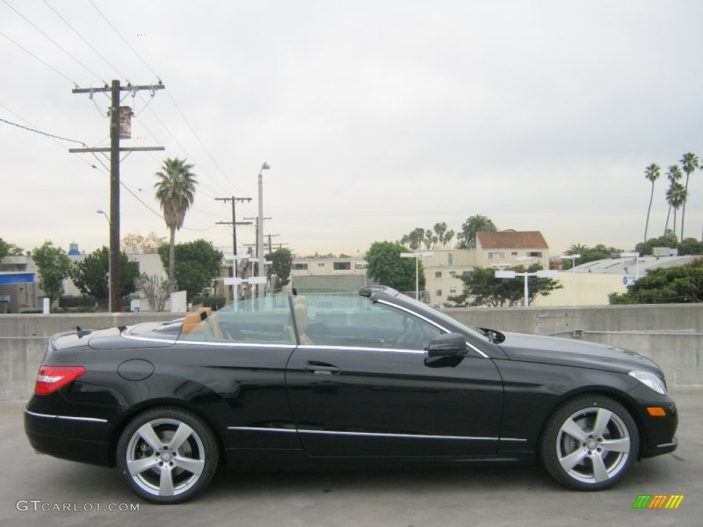 Black 2013 Mercedes-Benz E 350 Cabriolet Exterior Photo #76331789