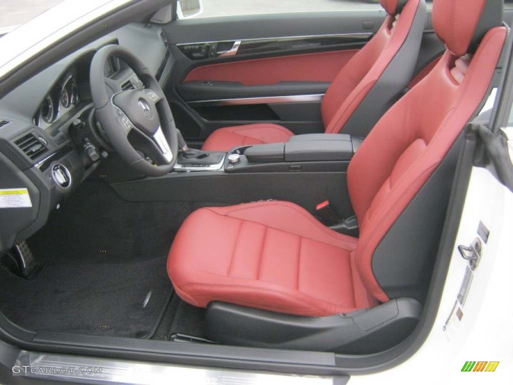 2013 Mercedes-Benz E 350 Cabriolet Front Seat Photo #76331828