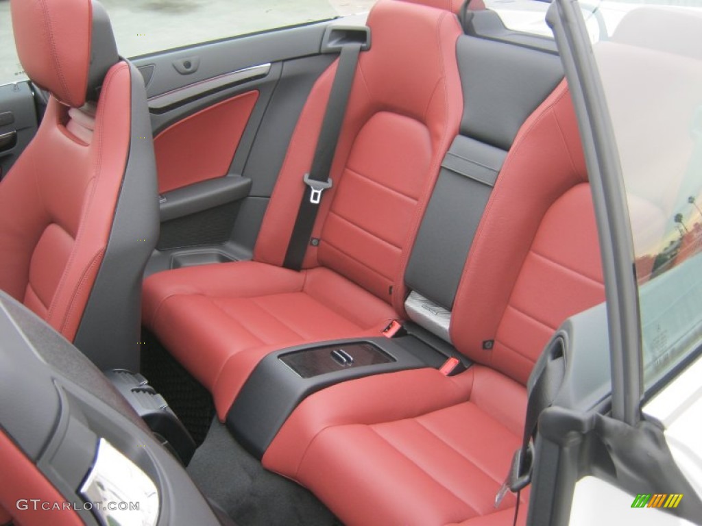 2013 Mercedes-Benz E 350 Cabriolet Rear Seat Photo #76331831