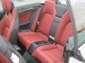2013 Mercedes-Benz E Red/Black Interior Rear Seat Photo