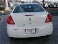 2008 Ivory White Pontiac G6 Value Leader Sedan  photo #6