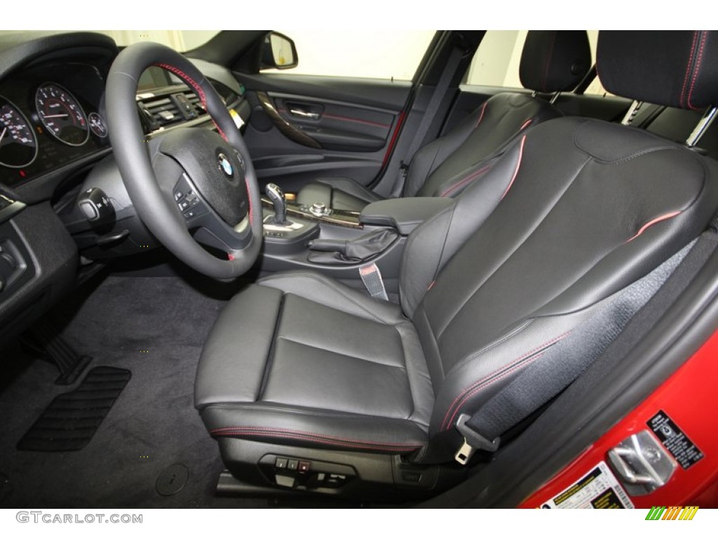 2013 BMW 3 Series 335i Sedan Front Seat Photo #76333804